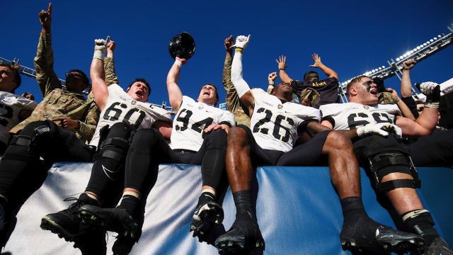Army-Air Force highlights: Black Knights pull off stunner vs No. 25 Falcons