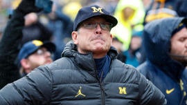 Jim Harbaugh suspended by Big Ten: Michigan coach banned from final three games of 2023 regular season