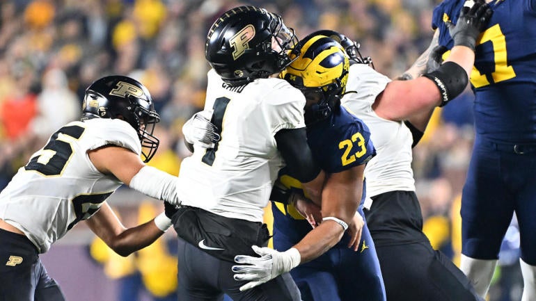 COLLEGE FOOTBALL: NOV 04 Purdue at Michigan