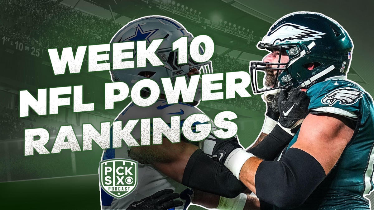 Pick Six Week 10 NFL Power Rankings Eagles reign, Vikings surprise
