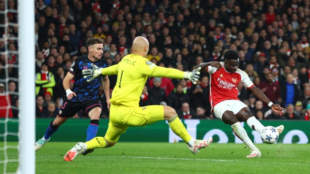 Bukayo Saka And Rafael Leao Standout Performers In Champions League