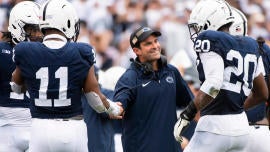 WATCH: Penn State defensive coordinator pokes fun at Michigan sign-stealing scandal ahead of Week 11 game