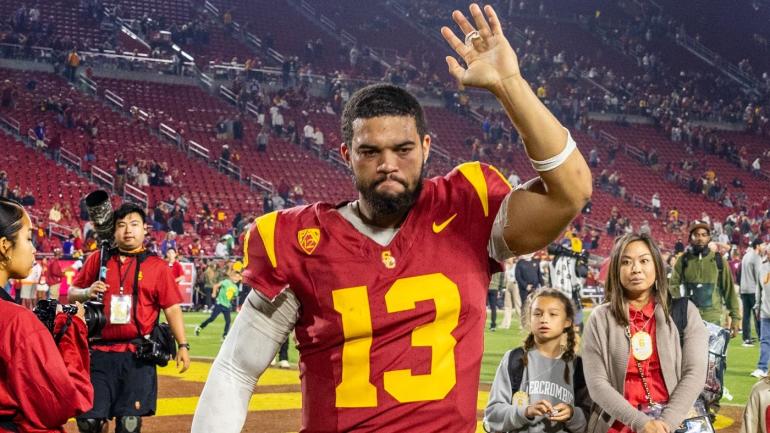 USC's Caleb Williams hopes viral video of him crying helped spread ...