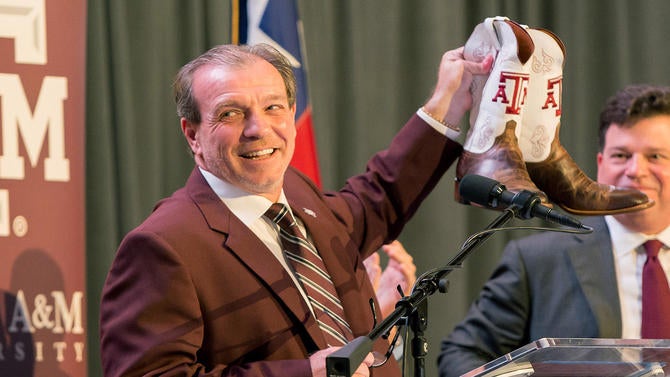 NCAA Football: Texas A&M-Jimbo Fisher Press Conference