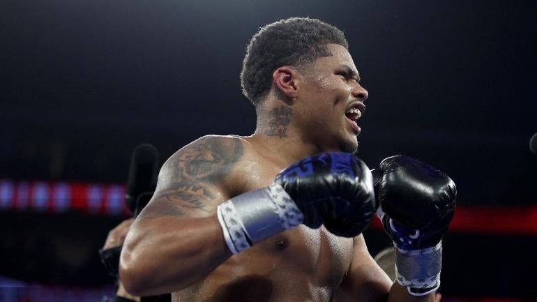 Shakur Stevenson Vs Edwin De Los Santos Prediction Odds Boxing   Shakur Stevenson Boxing Getty Images 