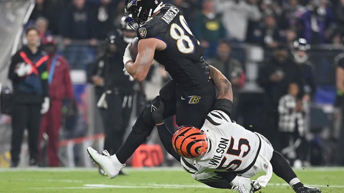 NFL: Cincinnati Bengals at Baltimore Ravens