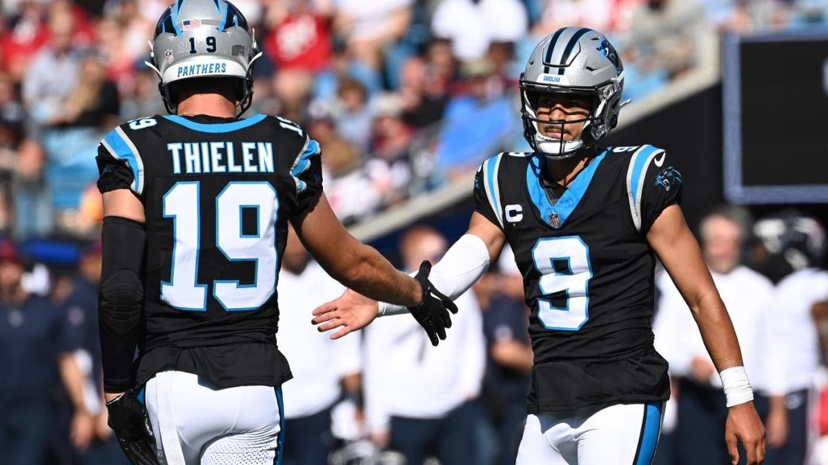 Panthers' Adam Thielen says Bryce Young is more comfortable this year, playing with 'urgency,' 'confidence' Panthers' Adam Thielen says Bryce Young is more comfortable this year, playing with 'urgency,' 'confidence'