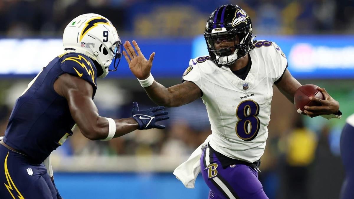 LOOK: Ravens' Lamar Jackson casually reacts to reaching 5,000 career rushing yards