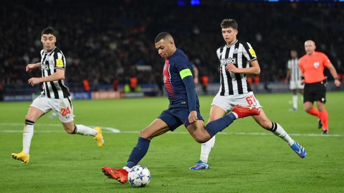 Late Mbappe penalty denies Magpies victory 