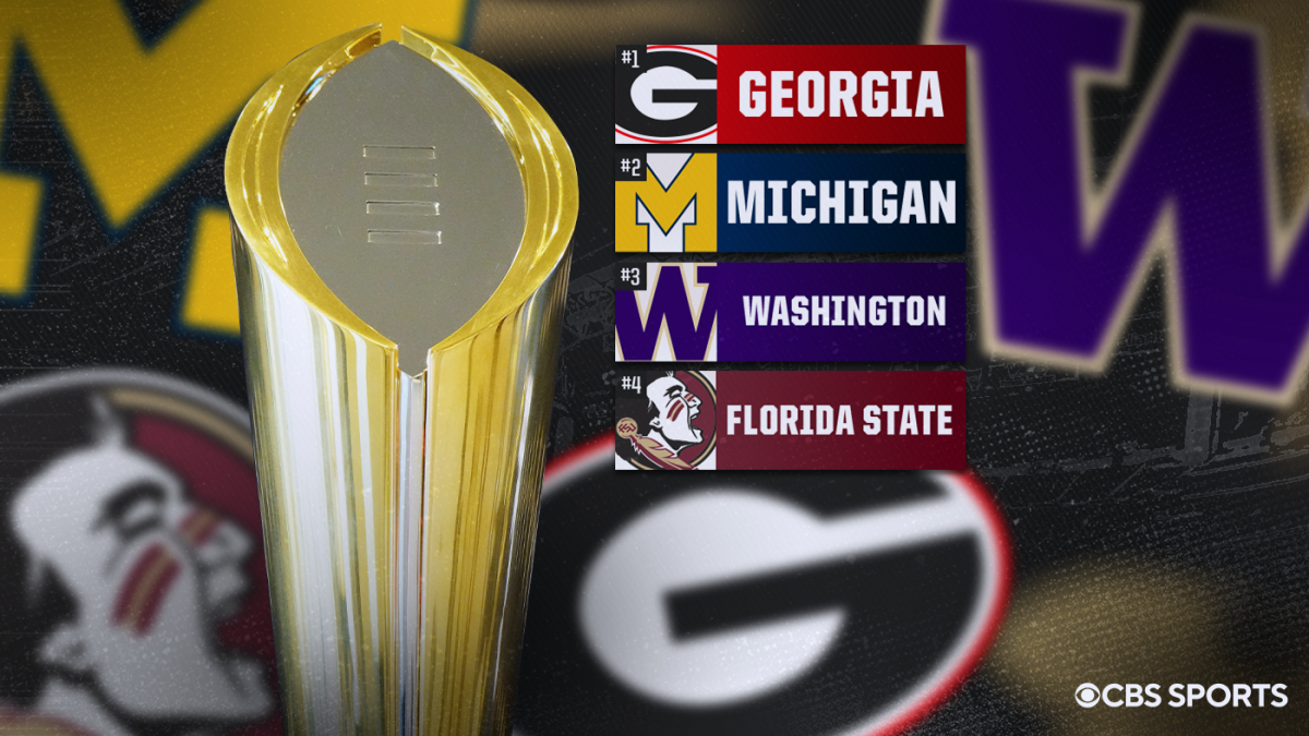 College Football Playoff Rankings Michigan moves to No. 2, Florida