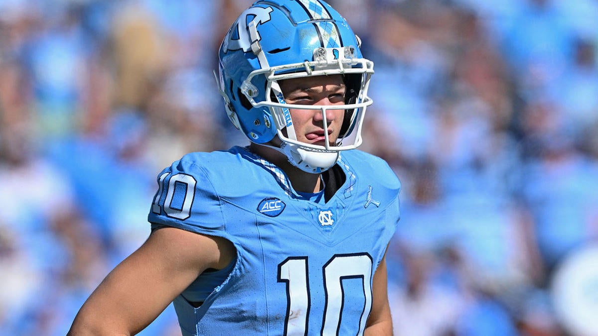 2024 NFL Draft: Drake Maye, North Carolina star QB and ACC passing leader,  declares after three seasons - CBSSports.com