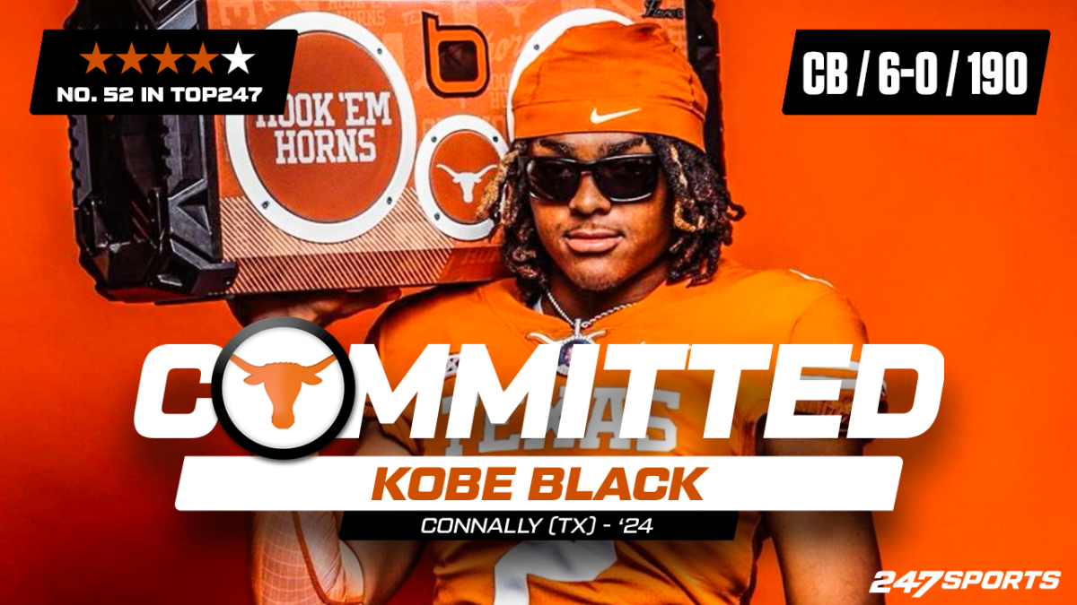 WATCH: 4-star CB Kobe Black commits to the Texas Longhorns - CBSSports.com