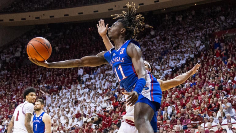 NCAA Basketball: Kansas at Indiana