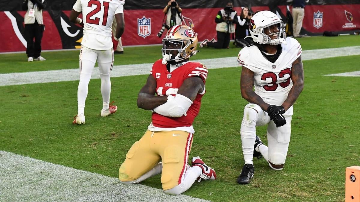 49ers’ Deebo Samuel scores twice vs. Cardinals on five touches ...