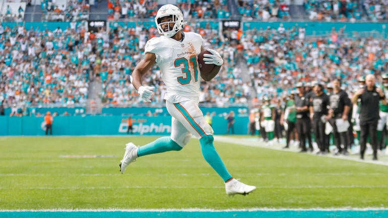 Dolphins RB Raheem Mostert Says Ricky Williams Congratulated Him After ...