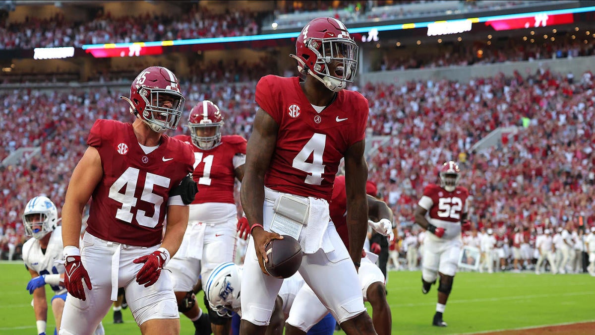 College Football Playoff 2023 prediction: Why the No. 4 Alabama Crimson Tide  will make another title run - CBSSports.com