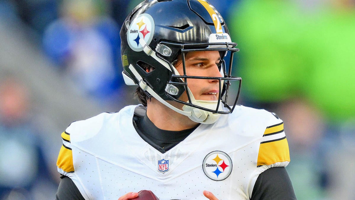2024 NFL playoffs Steelers sticking with Mason Rudolph vs. Bills on
