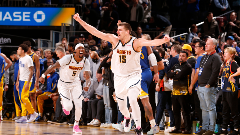 WATCH: Nuggets Absolutely Stun Warriors As Nikola Jokic Banks In 39 ...