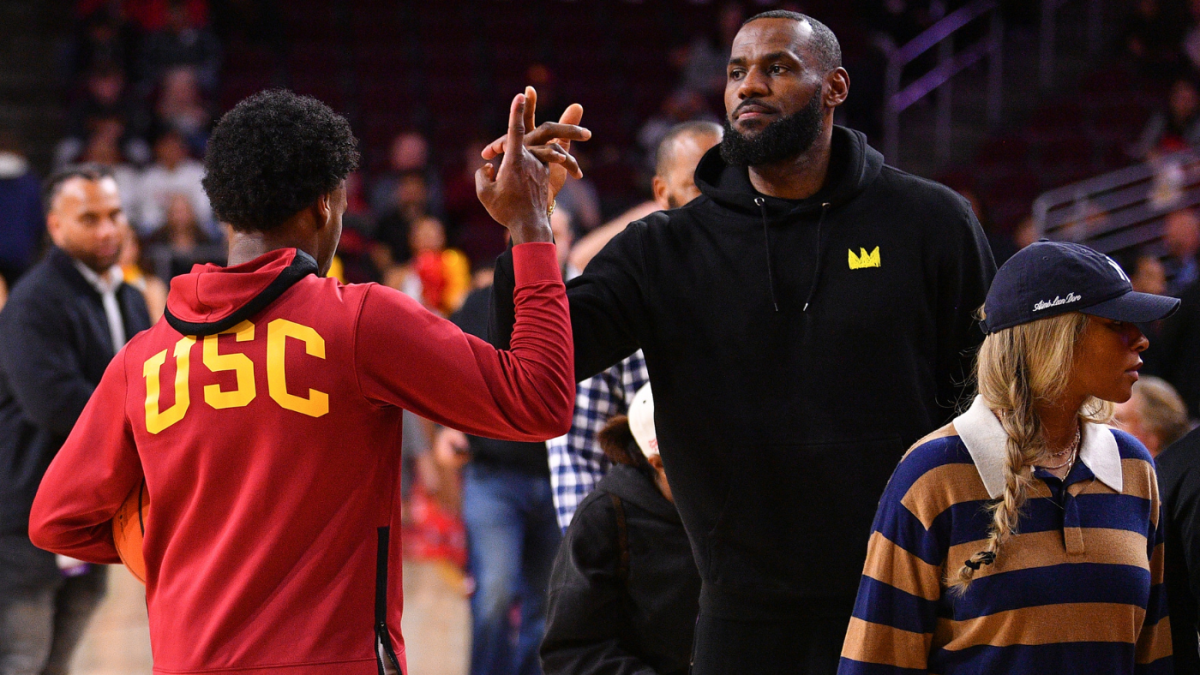 Lakers' LeBron James makes bold claim about his son Bronny amid four-game  losing streak - CBSSports.com