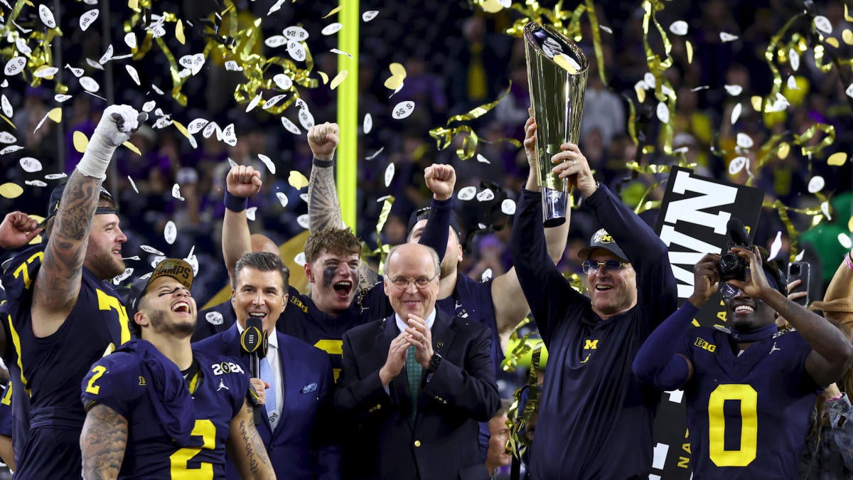 National championship score: Michigan completely overpowers Washington ...