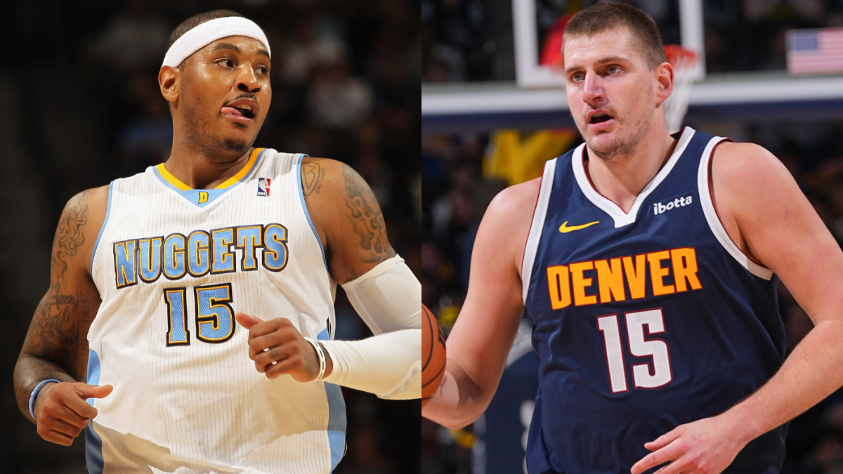 Carmelo Anthony calls out Nuggets for giving No. 15 jersey to Nikola ...