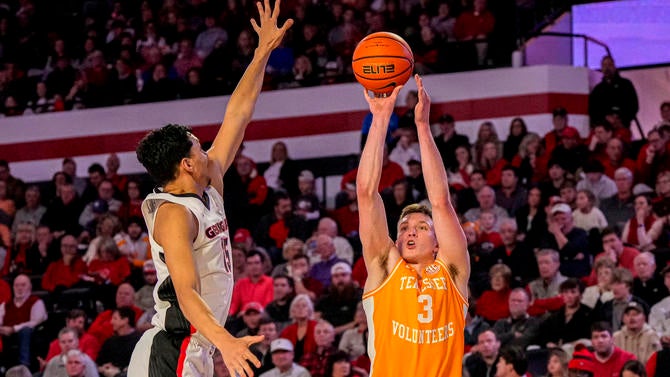 NCAA Basketball: Tennessee at Georgia