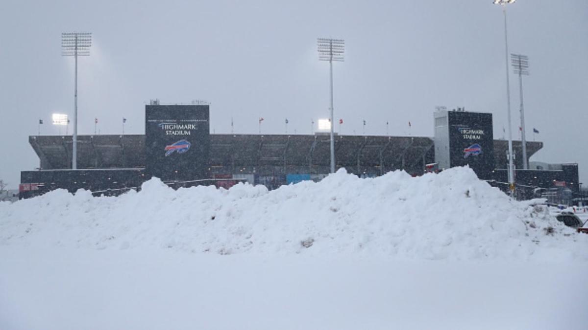 LOOK: Bills' Stadium Hit With Massive Snowstorm As NFL Postpones ...