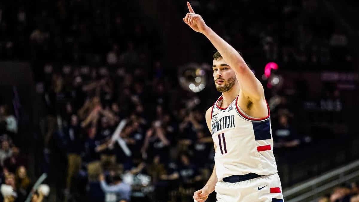 UConn Vs Creighton Odds Line Time 2024 College Basketball Picks   Alex Karaban Uconn Huskies Usatsi 