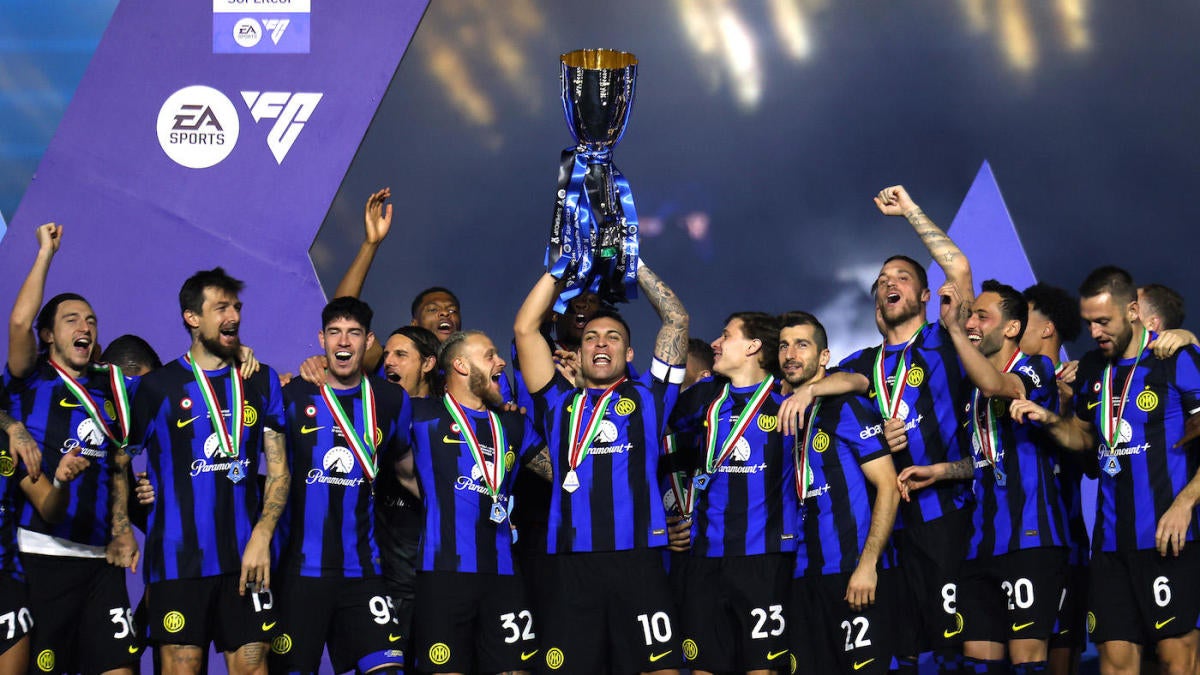 Inter win third straight Italian Super Cup title under Simone Inzaghi after beating Napoli in Saudi Arabia