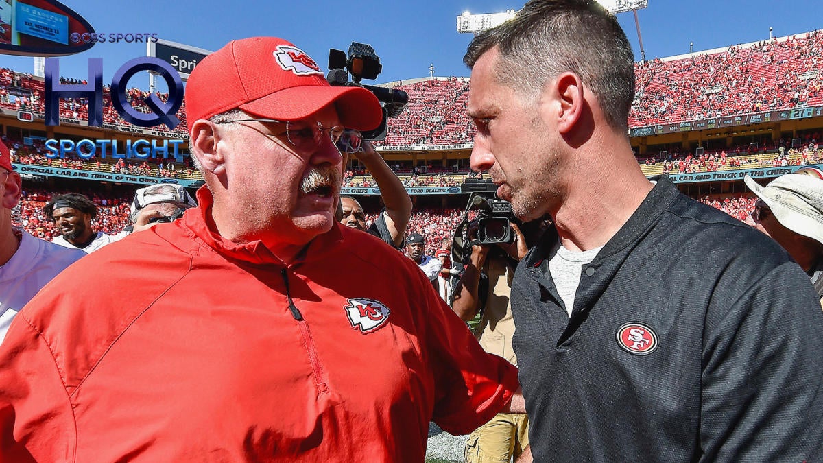 Hq Spotlight Kyle Shanahan Vs Andy Reid Coaching Showdown Cbssports Com