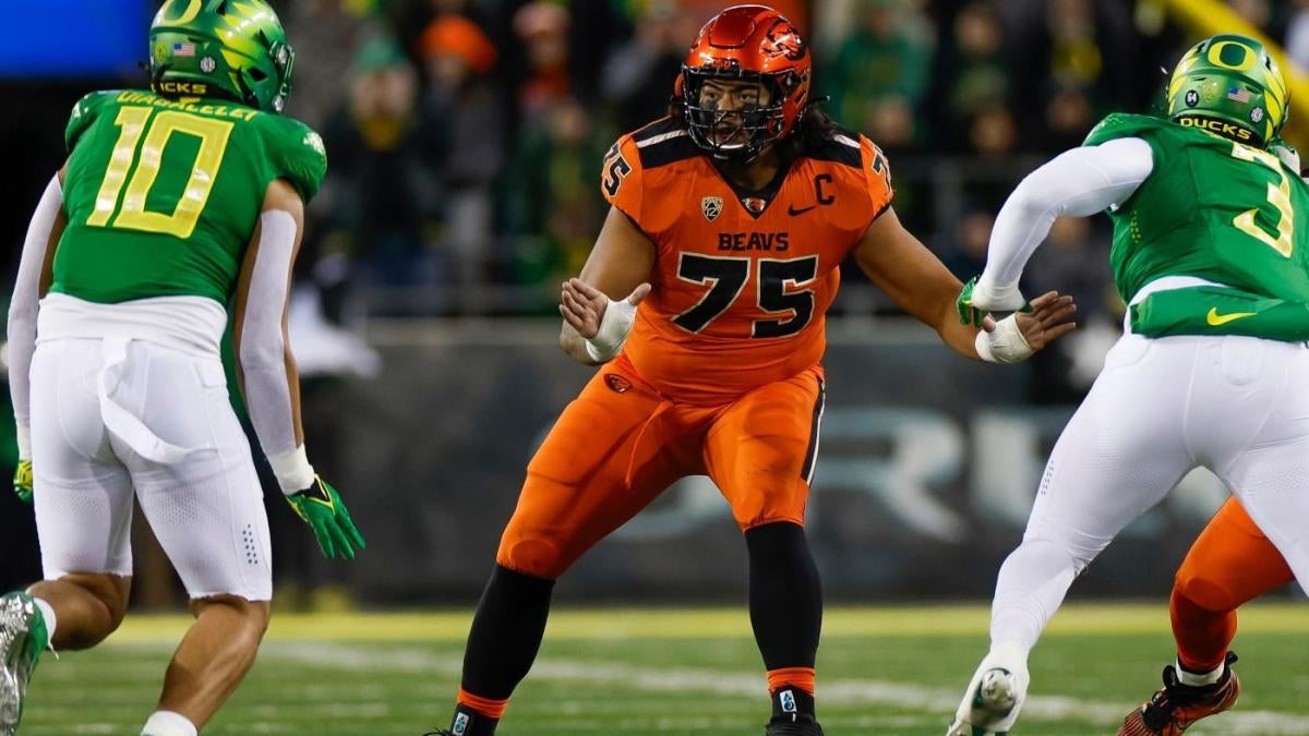 New York Jets Eye Top Offensive Tackle Prospect Taliese Fuaga in 2024