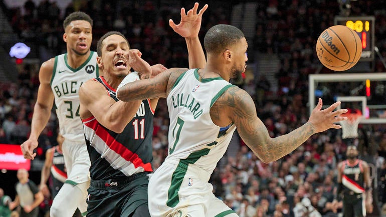 NBA: Milwaukee Bucks at Portland Trail Blazers