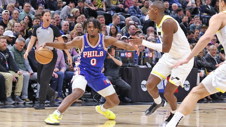 NBA: Philadelphia 76ers at Utah Jazz