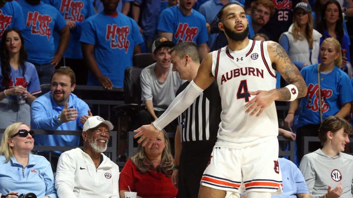 Auburn's Johni Broome Apologizes After Smacking Morgan Freeman's Hand ...