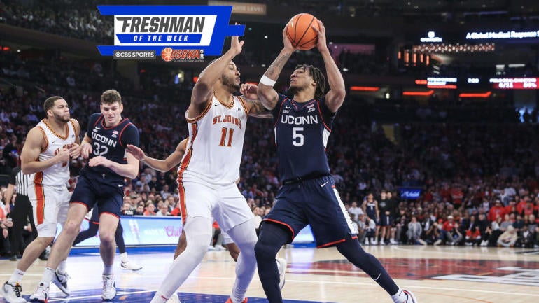 Ranking College Basketball's Best Freshmen: UConn's Stephon Castle ...