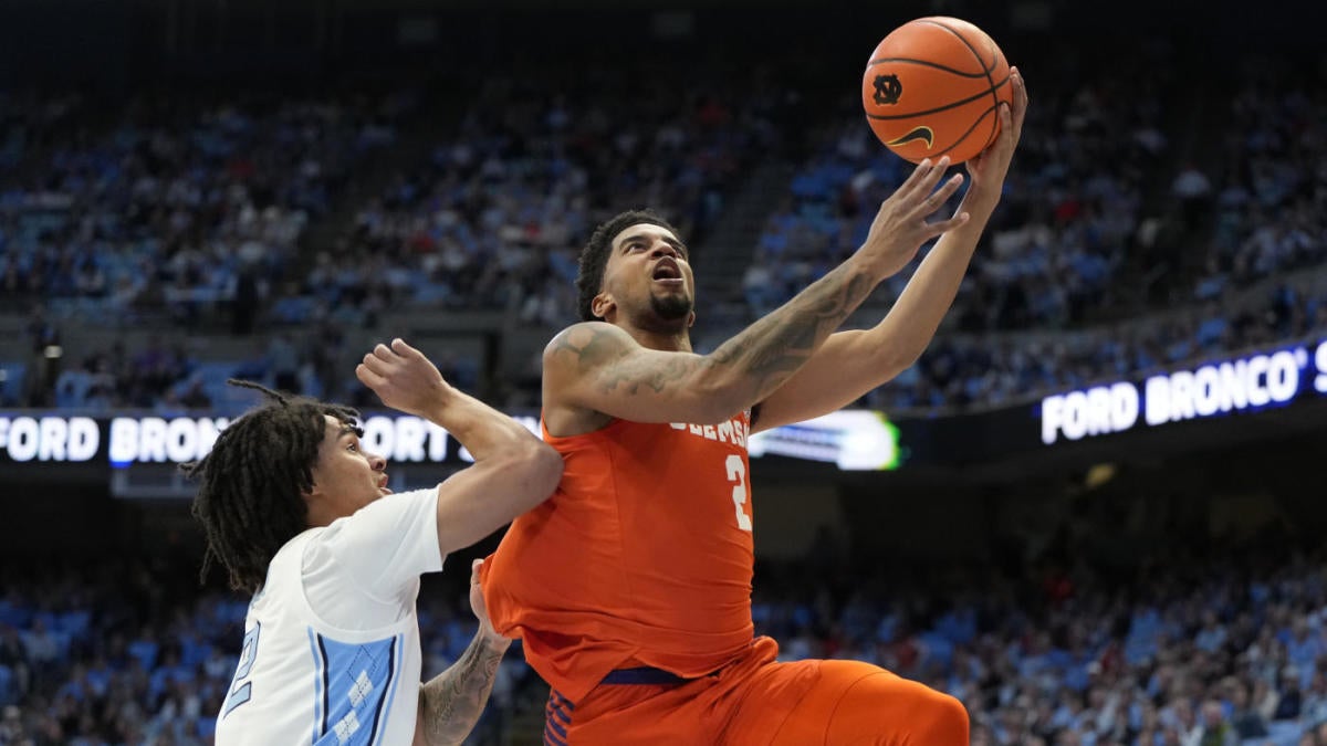 Feb. 13, 2023 - Chapel Hill, North Carolina; USA - Carolina Tar Heels (4)  RJ DAVIS drives to the basket as the University of North Carolina Tar Heels  were defeated the Miami Hurricanes with a final score of 80-72 as they  played mens college basketball at ...