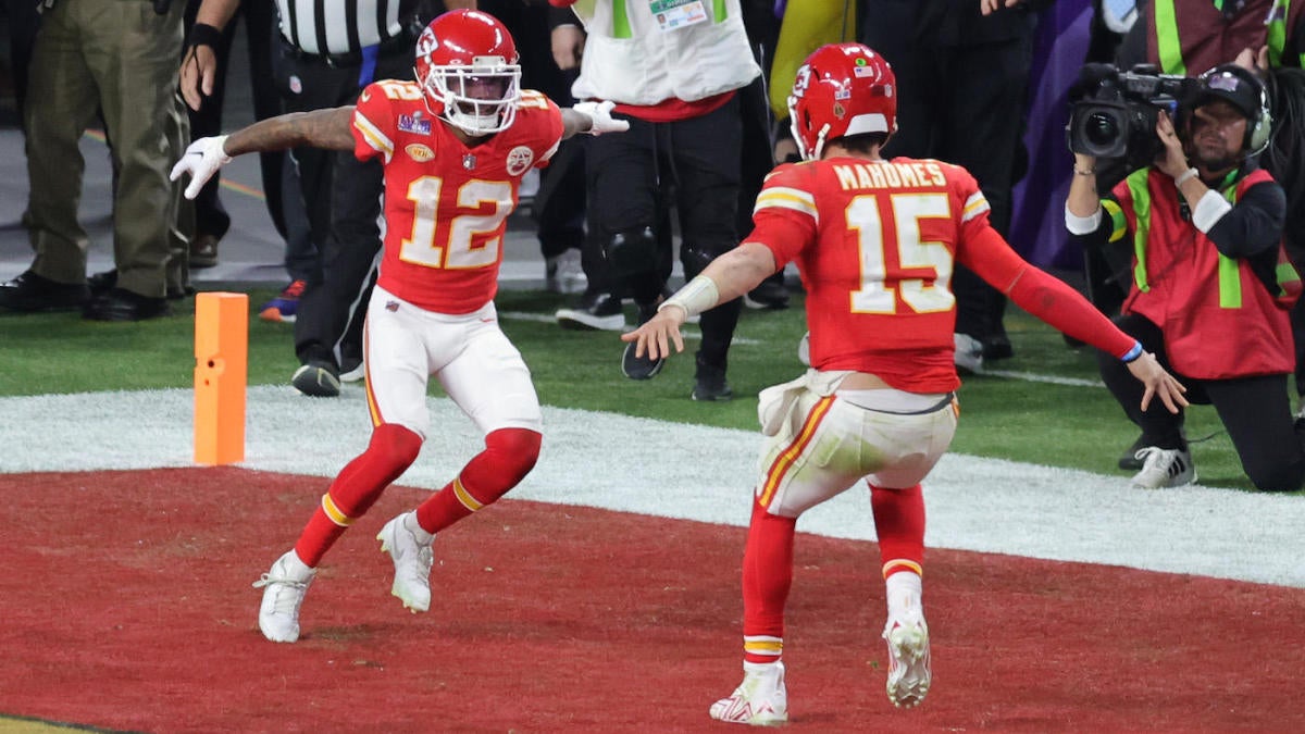 2024 Super Bowl: Patrick Mahomes says Mecole Hardman didn’t realize he caught the game-winning touchdown