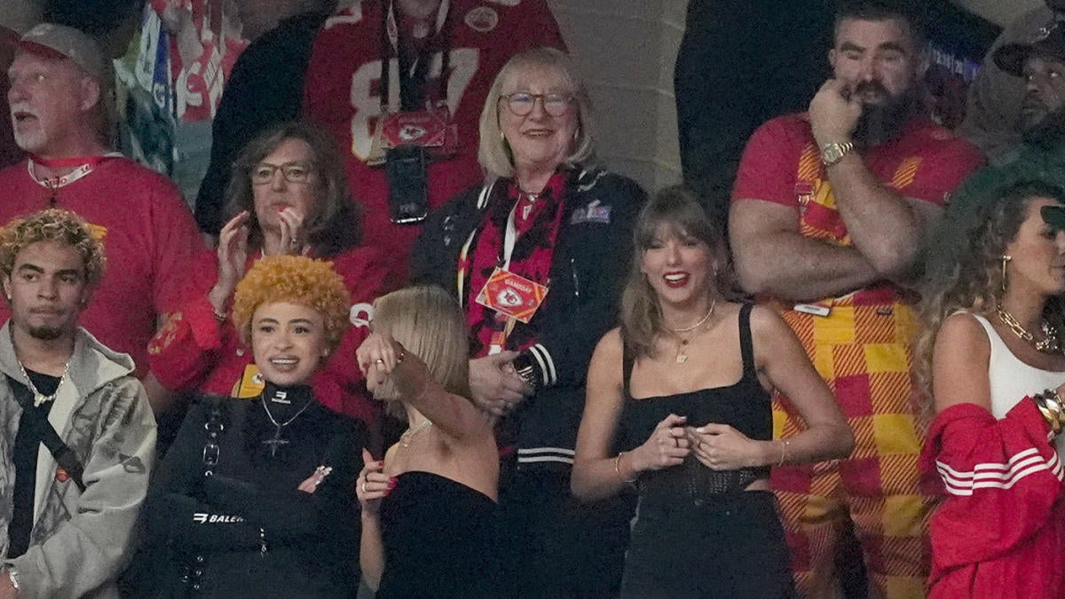 2024 Super Bowl: Donna Kelce ditches stands to sit with Taylor Swift and family in big-game suite
