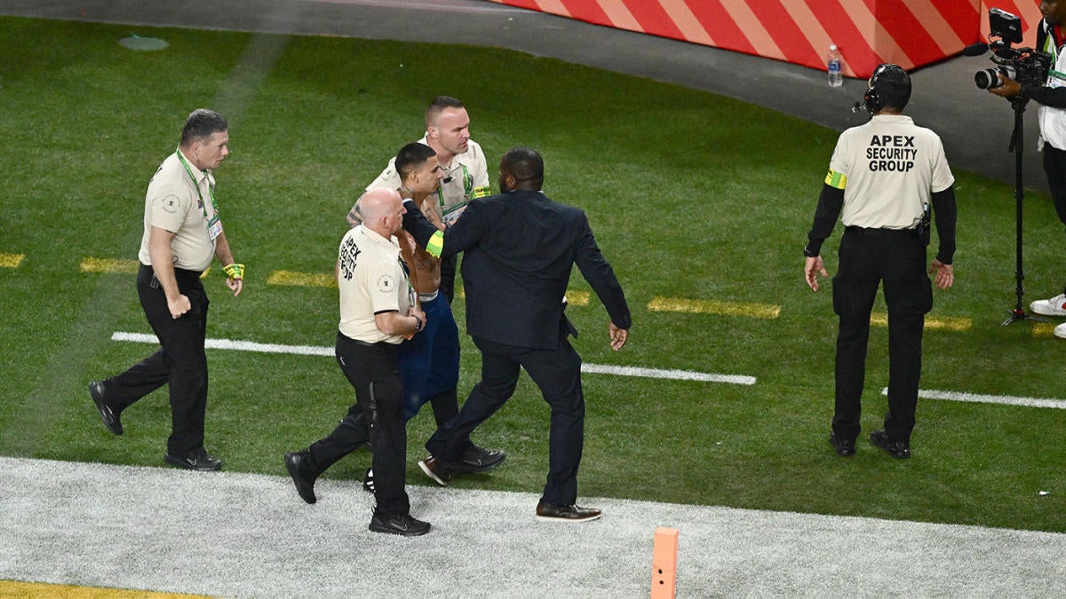 LOOK: Two shirtless fans run onto field at 2024 Super Bowl, ejected ...