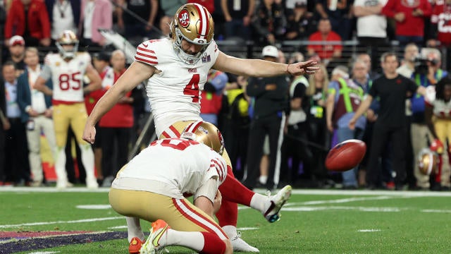 Jake Moody Kicks 3rd FG Of Super Bowl To Give 49ers Lead In Overtime