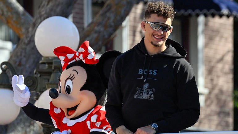 Patrick Mahomes at Disneyland
