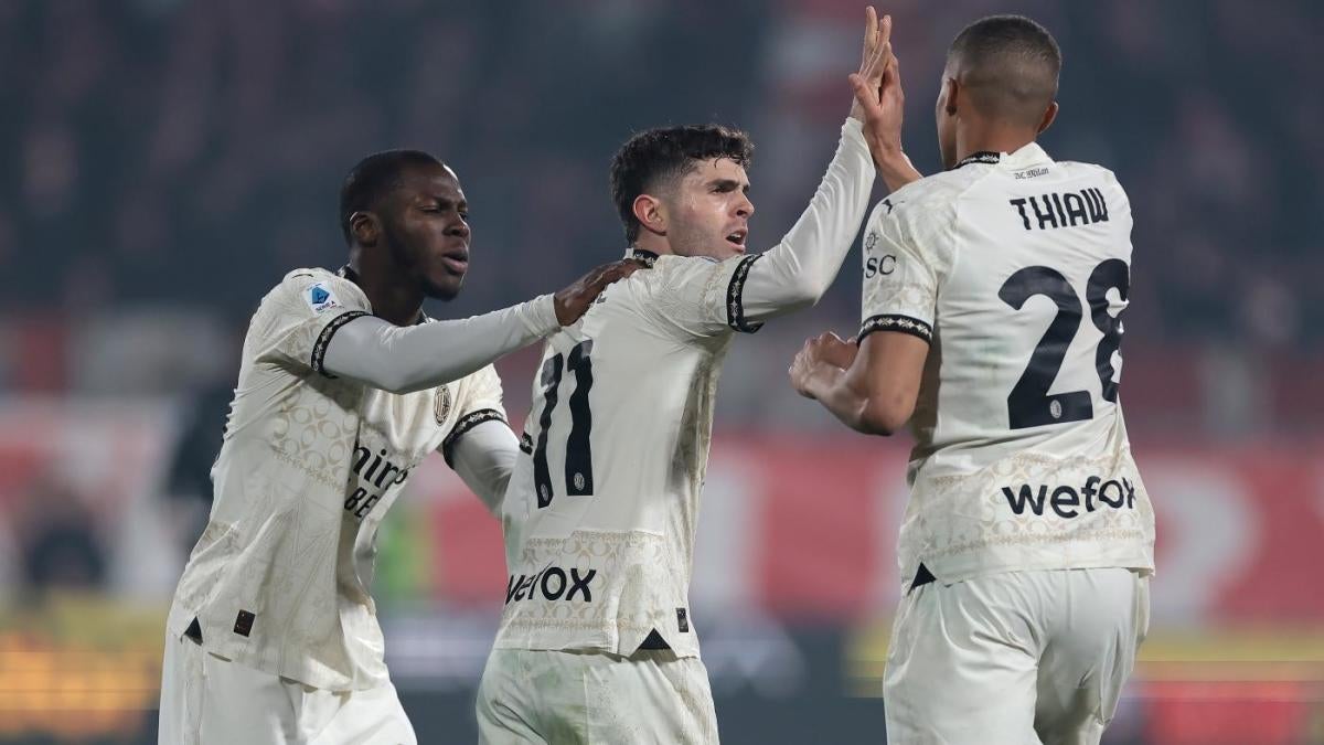 WATCH: USMNT star Christian Pulisic scores golazo curler for Milan in ...