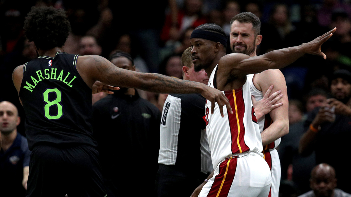 HeatPelicans brawl Jimmy Butler suspended for one game, Jose Alvarado