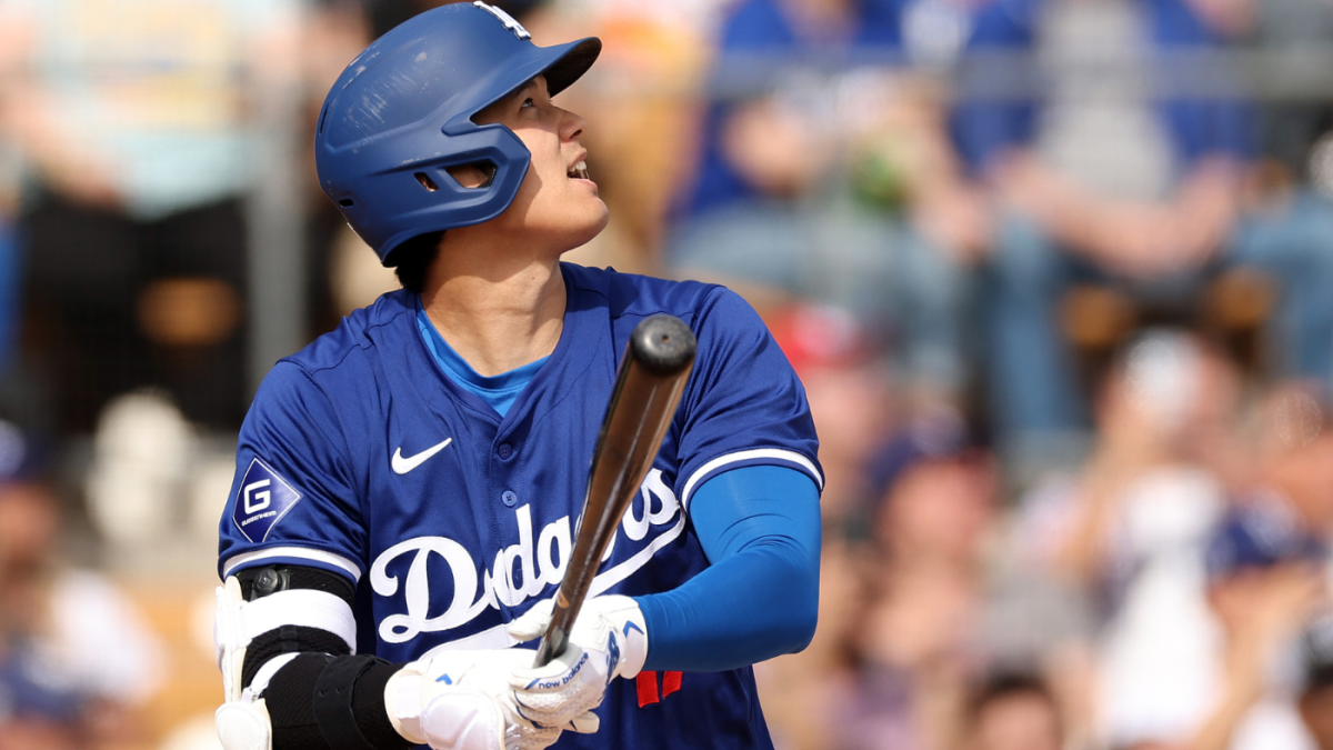 WATCH: Shohei Ohtani homers in spring training Dodgers debut after signing $700 million deal – CBS Sports