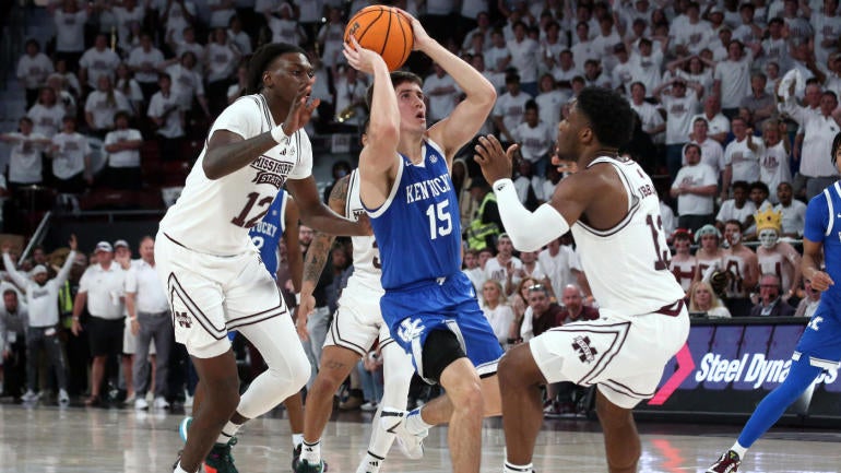 NCAA Basketball: Kentucky at Mississippi State