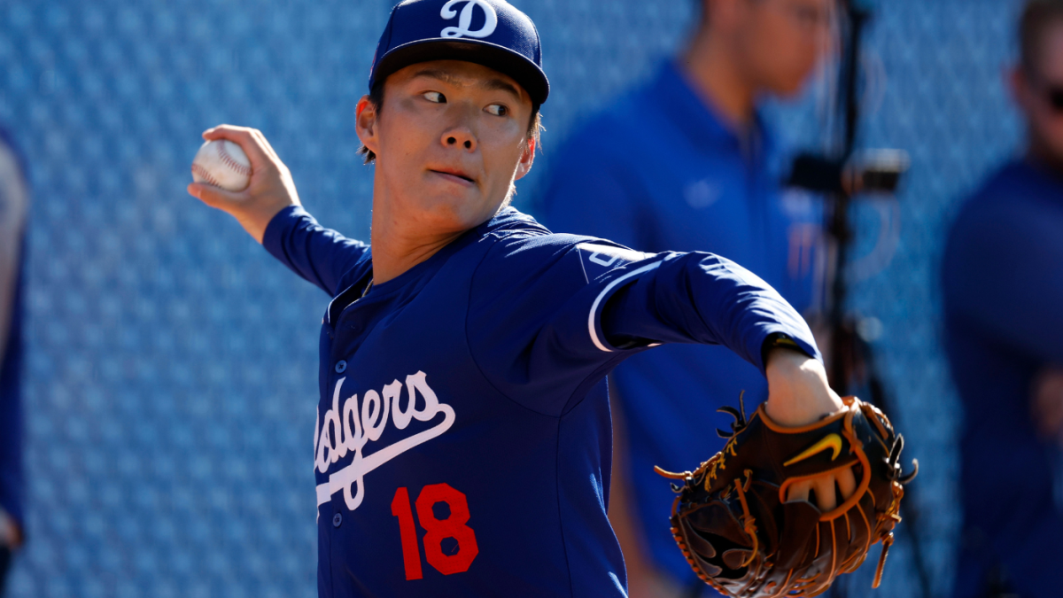 Yoshinobu Yamamoto throws 2 impressive, scoreless innings in MLB exhibition  debut for Dodgers