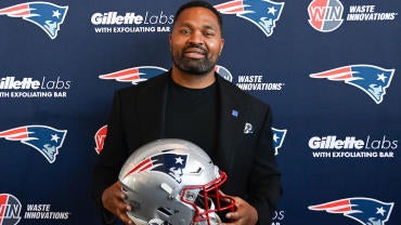 NFL: New England Patriots-Head Coach Jerod Mayo Press Conference