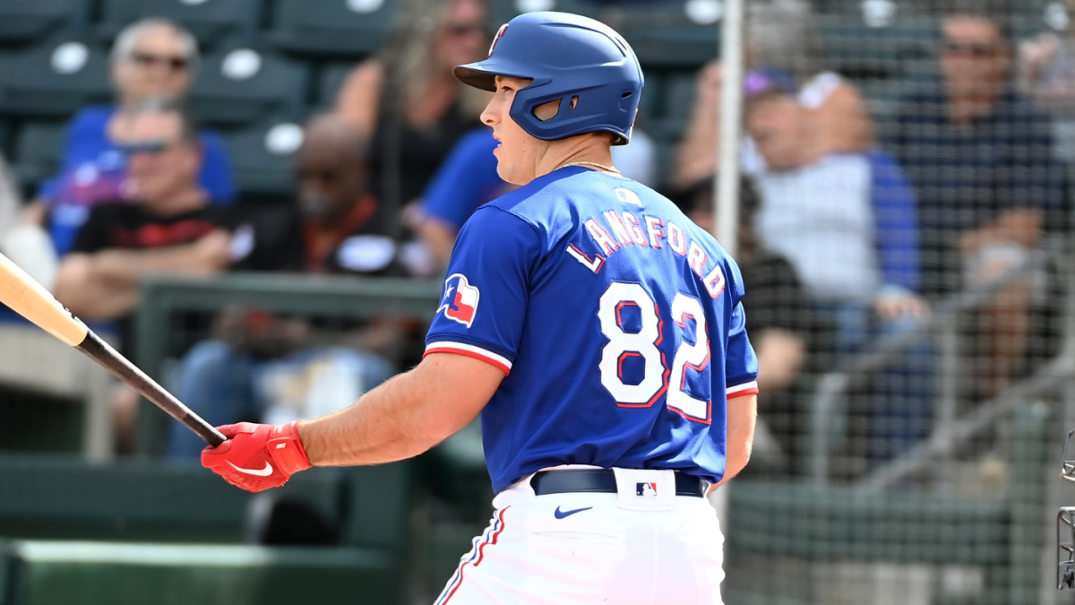 Rangers' Wyatt Langford, one of MLB's top prospects, smashes three homers  in two games - CBSSports.com