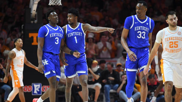 College basketball rankings Kentucky jumps into top 10 of final