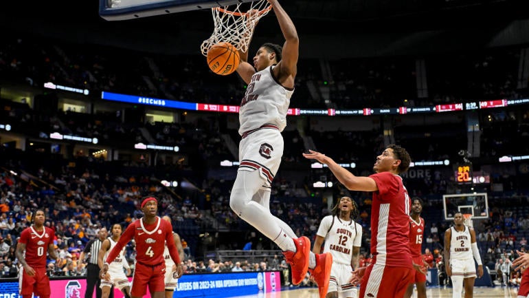 NCAA Basketball: SEC Conference Tournament Second Round-Arkansas vs South Carolina